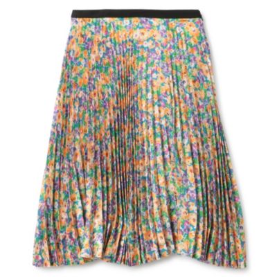 PLAN C PLEATED SKIRT