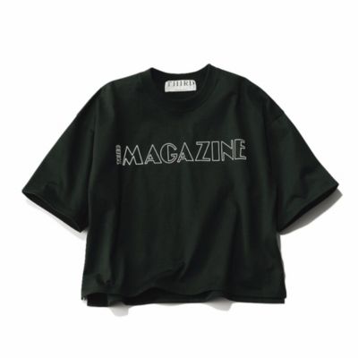 THIRD MAGAZINE(サードマガジン)の【Marisol別注】ロゴTシャツ通販 ...