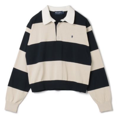 GYMPHLEX(ジムフレックス)のKNIT RUGBY SHIRT通販 eclat premium ...