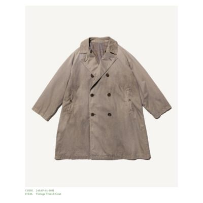 A.PRESSE(ア プレッセ)のVintage Trench Coat通販 | 集英社HAPPY PLUS