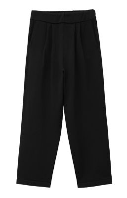 CLANE KNIT TUCK PANTS