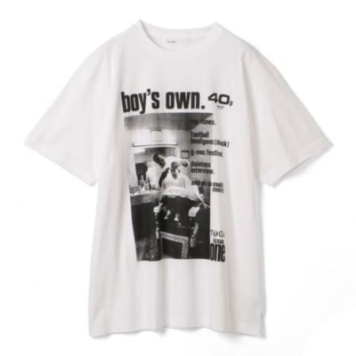 BOY’S OWN TOGA(ボーイズ オウン トーガ)/Print T－shirt ISSUE ONE BOY’S OWN SP
