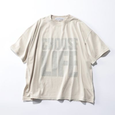 KATHARINE HAMNETT×eclat(キャサリン・ハムネット×エクラ)のスローガンTシャツ通販 eclat premium（エクラプレミアム）