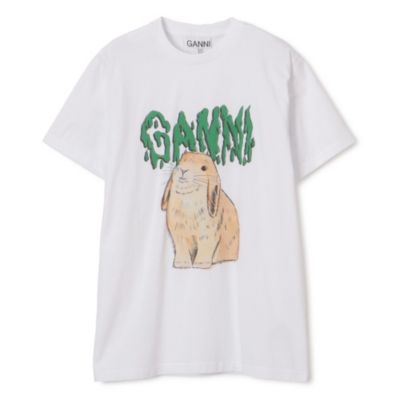 GANNI(ガニー)のT－shirt， Bunny通販 | 集英社HAPPY PLUS STORE