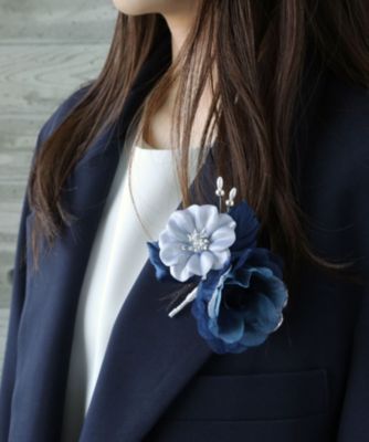 collecala(コレカラ)のフラワーブーケコサージュ［ローズ］通販 eclat  