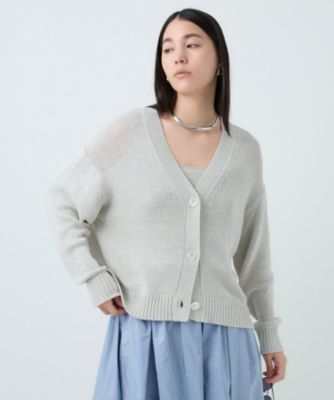 カオス　ロウシルクカーディガン　アイボリー Chaos｜ロウシルクカーディガン | Rakuten Fashion(楽天