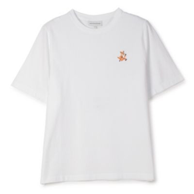 MAISON KITSUNE SPEEDY FOX PATCH COMFORT TEE－SHIRT