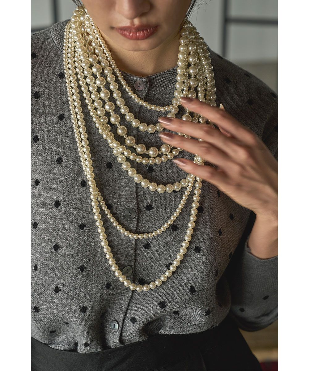 marjour(マージュール)/7 PEARL NECKLACE