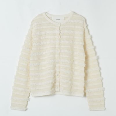 ADAWAS(アダワス)のFRINGE KNIT CARDIGAN通販 | 集英社HAPPY PLUS STORE