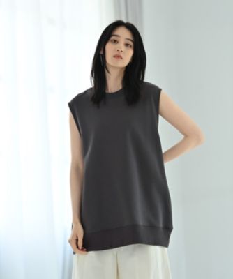 集英社HAPPY PLUS STORESTYLE DELI（スタイルデリ）/【BLK001】リラックスノースリカットソー