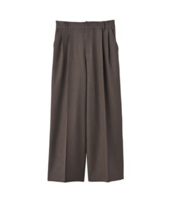 スタイルデリ STYLE DELI 【BLK001】ダブルタックワイドパンツ （ブラック） STYLE DELI(スタイルデリ)の【BLK001】ダブルタックワイドパンツ