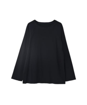 集英社HAPPY PLUS STORESTYLE DELI（スタイルデリ）/【BLK001】配色ステッチロングＴシャツ