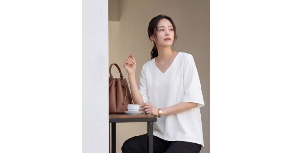 美品 カオス オーバーサイズ フレアシャツ 洗える バックフレア モカ 