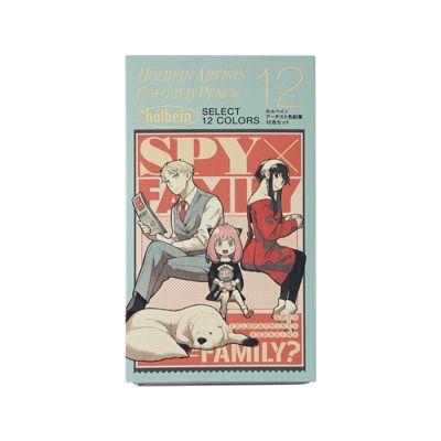 SPY×FAMILY / 『SPY×FAMILY』ホルベインアーチスト色鉛筆　セレクトカラー　12色セット　BD2