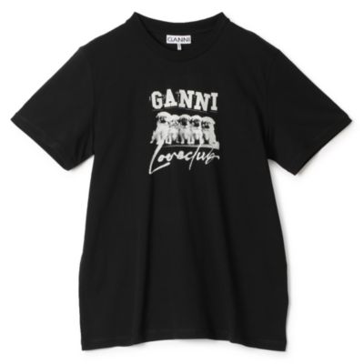 GANNI(ガニー)のThin Jersey Puppy Love Relaxed T－shirt通販 | mirabella（ミラベラ） |  デザイナーズブランド正規通販