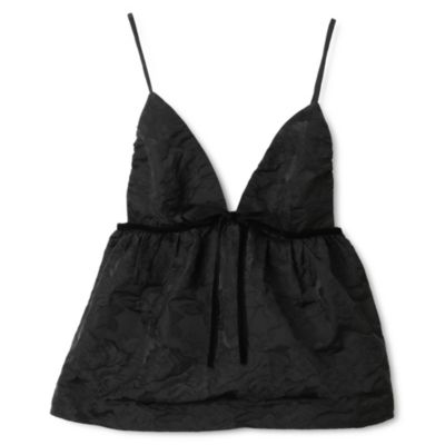 【GANNI】Jacquard Scrunch/追跡可能/全国送料無料 ガニー GANNI GANNI フレアスカート F7843 6490 サテン ドット