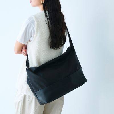 集英社HAPPY PLUS STORETOPKAPI（トプカピ）/【Breath TOPKAPI】RIPPLE リプル エコナイロン コンビ ビッグ ショルダー バッグ