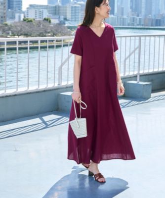 ADAWAS リブニットドッキング ワンピース ロングワンピース フレア ウール ADAWAS リブニットドッキング ワンピース ロングワンピース フレア ウール