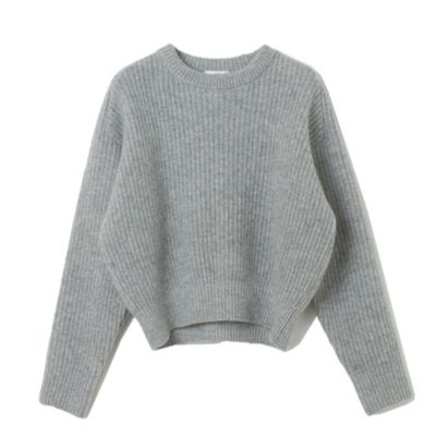 ATON(エイトン)のウールカシミヤシルククルーネックニット通販 | 集英社HAPPY PLUS STORE