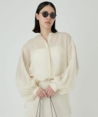 ✳︎専用✳︎カオス　コンションボイルブラウス　ブラック コンションボイルブラウス | [公式]カオス（Chaos）通販