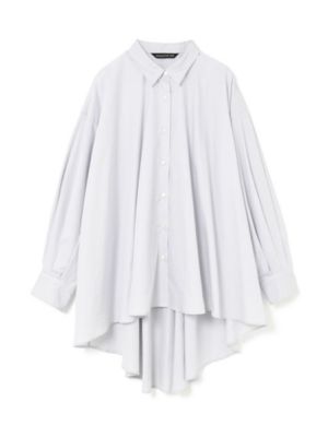 mizuiro ind(ミズイロインド)のワイドシャツチュニック通販