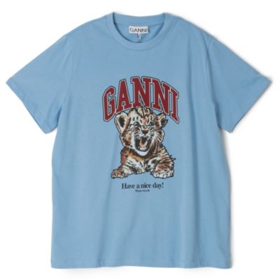 GANNI(ガニー)のBasic Jersey Tiger Relaxed T－shirt通販 | 集英社HAPPY PLUS STORE