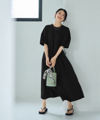集英社HAPPY PLUS STORESTYLE DELI（スタイルデリ）/【匠ジョーゼット】ウエストカーブワンピース