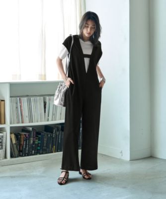 バーバリー　サロペット STYLE DELI(スタイルデリ)の【匠ジョーゼット】フロントバー