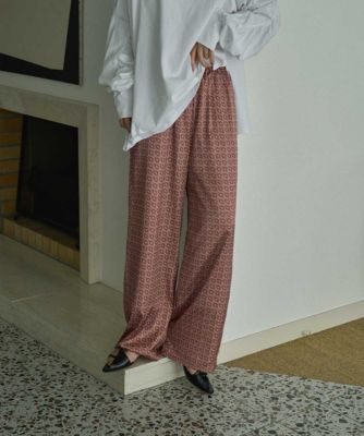 集英社HAPPY PLUS STOREmarjour（マージュール）/DAMASK PANTS