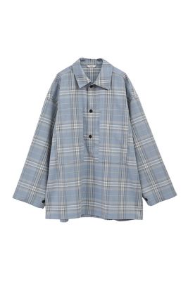 CLANE(クラネ)のCHECK POCKET OVER SHIRT通販 eclat premium（エクラプレミアム）