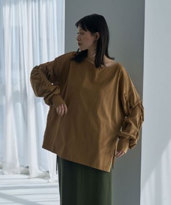 集英社HAPPY PLUS STOREmarjour（マージュール）/GATHER SLEEVE TEE