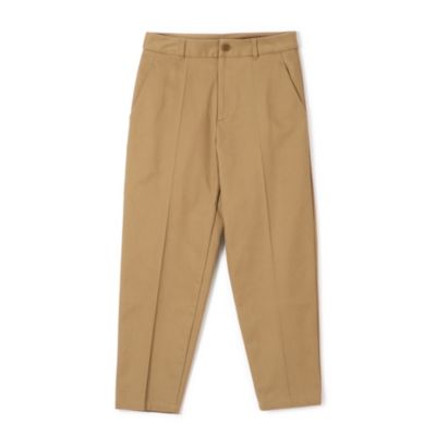 【pas de calais】シンプルやわらかパンツ（ベージュ）✳︎新品 pas de calais】シンプルやわらかパンツ（ベージュ）✳︎新品