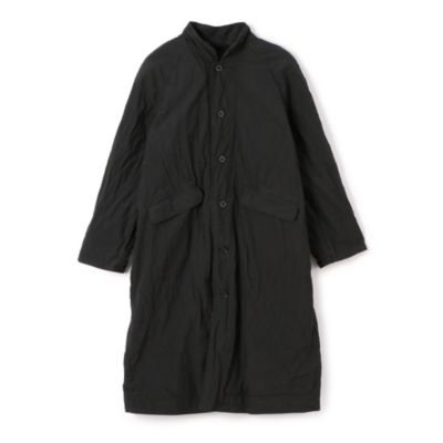 【pas de calais 】 パドカレ フード付きコート ダークブルー pas de calais vol.2 ｜ハミルトンエッセンス