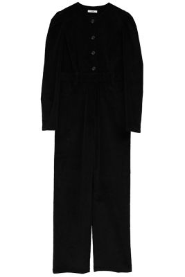 CLANE CORDUROY JUMPSUIT ブラック0番