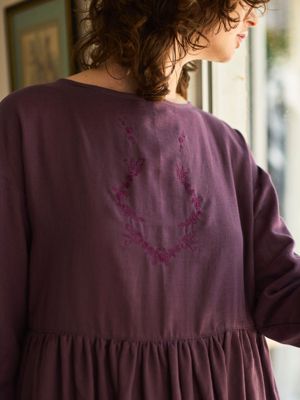 nanadecor(ナナデコール)のリリーガーゼ刺繍ワンピース通販 | 集英社 