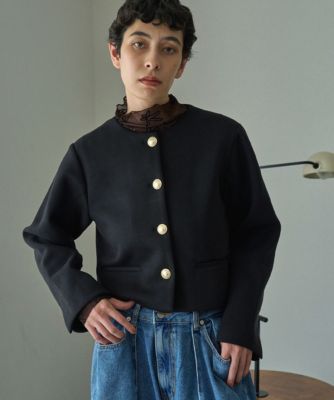 集英社HAPPY PLUS STOREmarjour（マージュール）/BONDING GOLD BUTTON JACKET