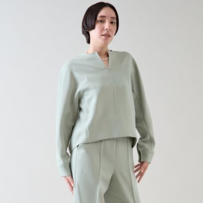 コクーンシルエットのトップスです。　コクーントップス（セットアップ可）