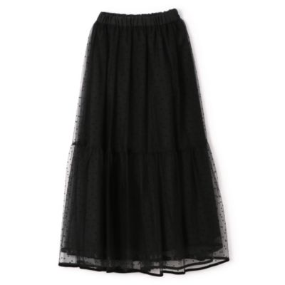 集英社HAPPY PLUS STOREPale Jute（ペール ジュート）/Dot tullu skirt