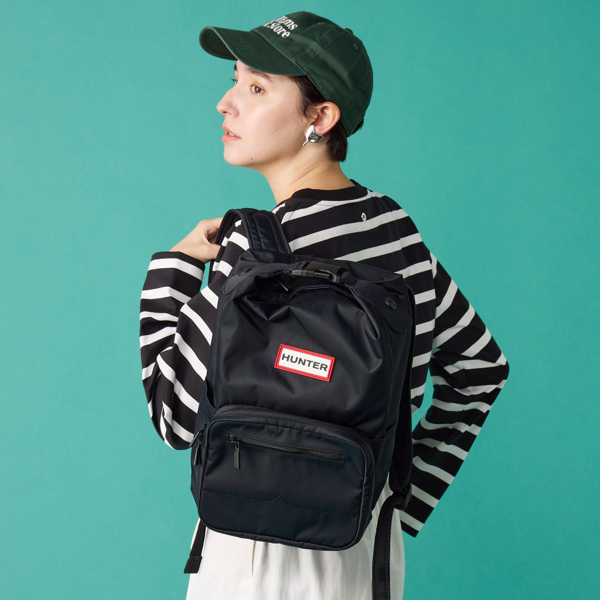 HUNTER(ハンター)/NYLON PIONEER MEDIUM TOPCLIP BACKPACK