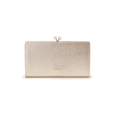 ゴールド Lee リー メダルカラー 二折財布 フラップ 本革 0233n ゴールド Lee リー メダルカラー 二折財布 フラップ 本革 0233n