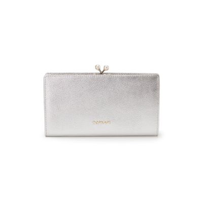 最終価格！トプカピ　シュリンクレザー　パール調の口金✨️　がま口長財布　美品❗️ シュリンクレザー パール がま口 長財布 – TOPKAPI（トプカピ）