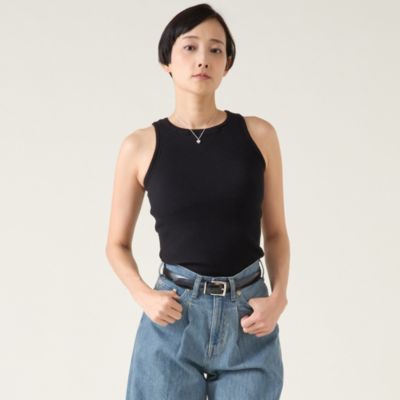 集英社HAPPY PLUS STOREmartinique（マルティニーク）/《別注》【Oscalito／オスカリート】パッド付アメリカンスリーブタンクトップMR002