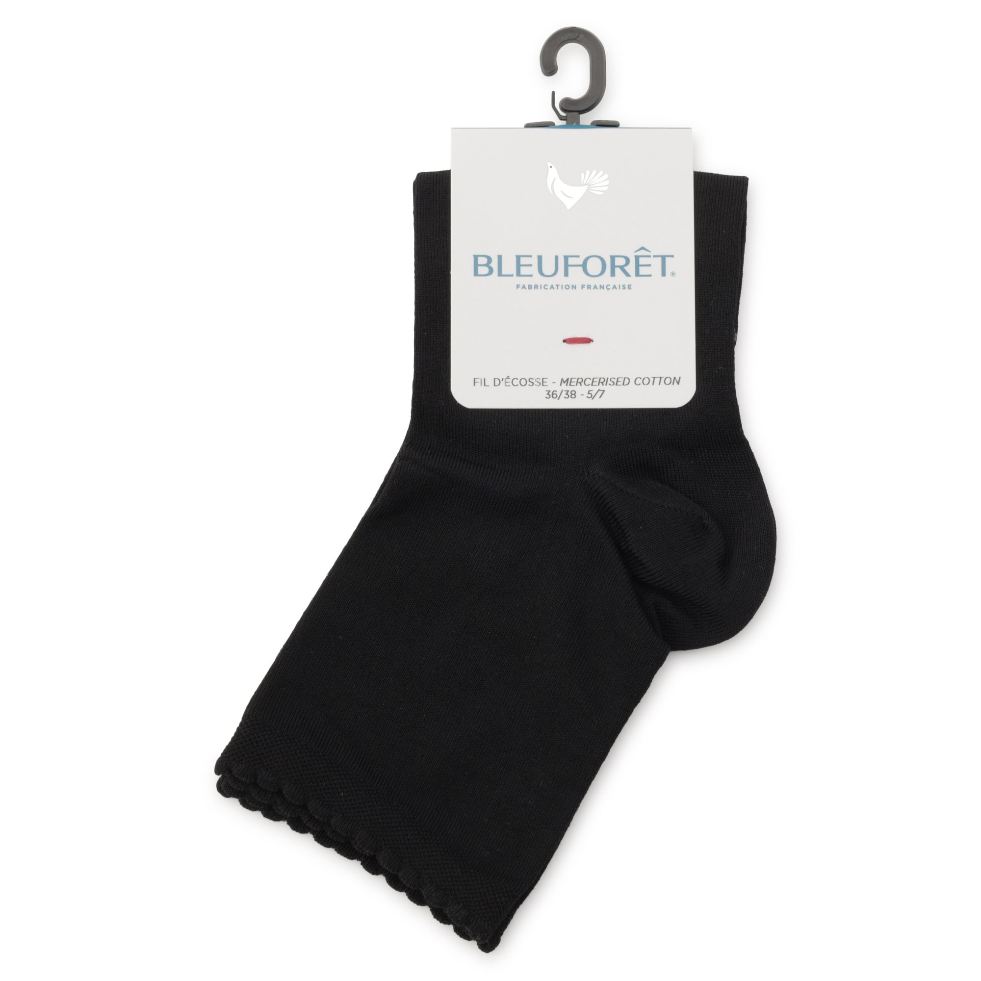 ѼHAPPY PLUS STORE㤨martinique(ޥƥˡ/BLEUFORET/֥롼եSOLID COLORS MERCERISED COTTON ANKLE SOCKS WITH A RICKRACK TOP BANDפβǤʤ2,750ߤˤʤޤ