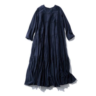 ワンピース ne Quittez pas CottonVoile Tiered Dress ne Quittez pas(ヌキテパ)のCOTTON VOILE TIERED MAXI DRESS通販
