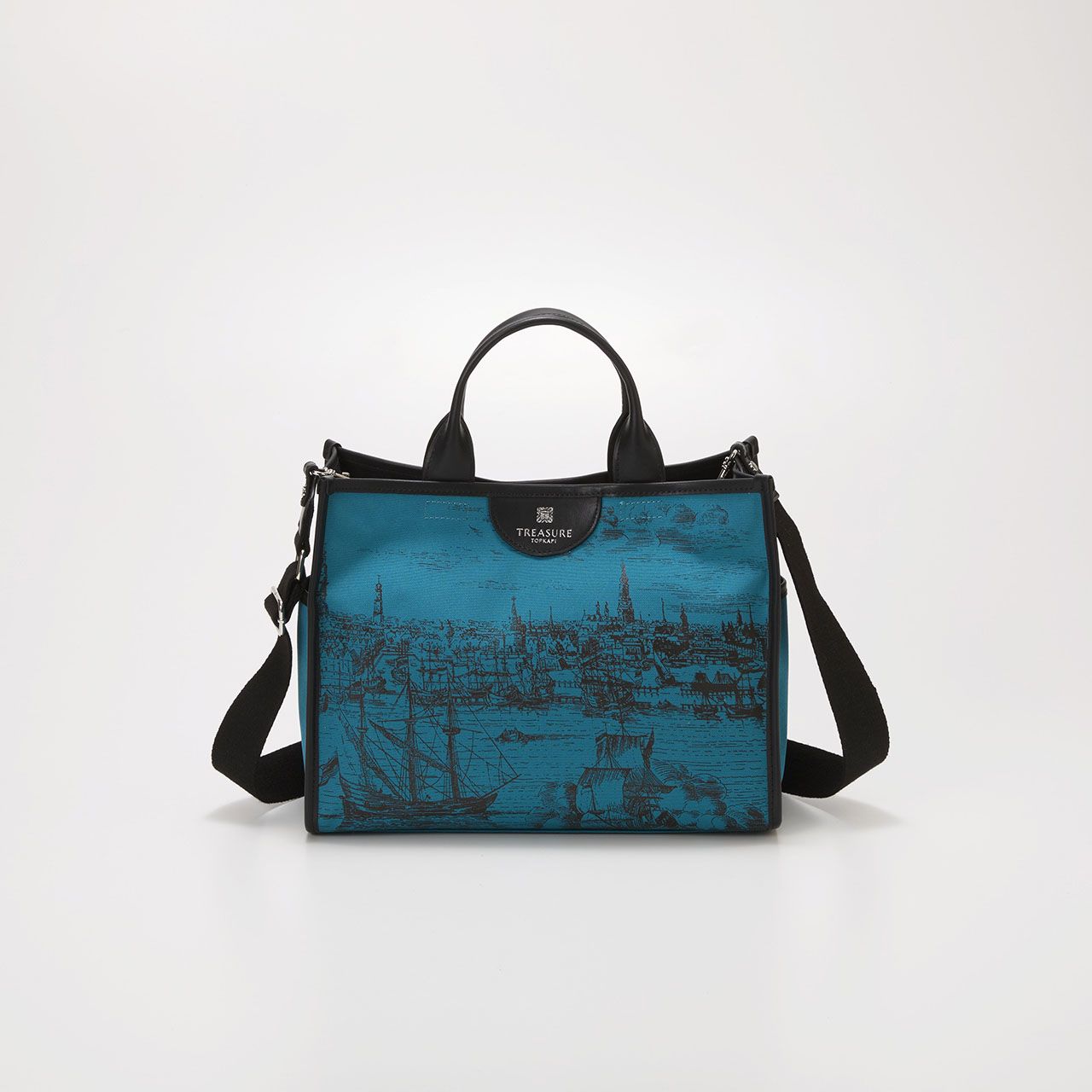 TOPKAPI(トプカピ)/【TREASURE TOPKAPI】キャンバス プリント ショルダー付き A4 トートバッグ