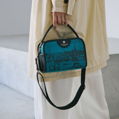 集英社HAPPY PLUS STORETOPKAPI（トプカピ）/【TREASURE TOPKAPI】キャンバス プリント ワンハンドル ショルダーバッグ