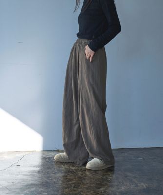 集英社HAPPY PLUS STOREmarjour（マージュール）/COTTON NYLON PANTS