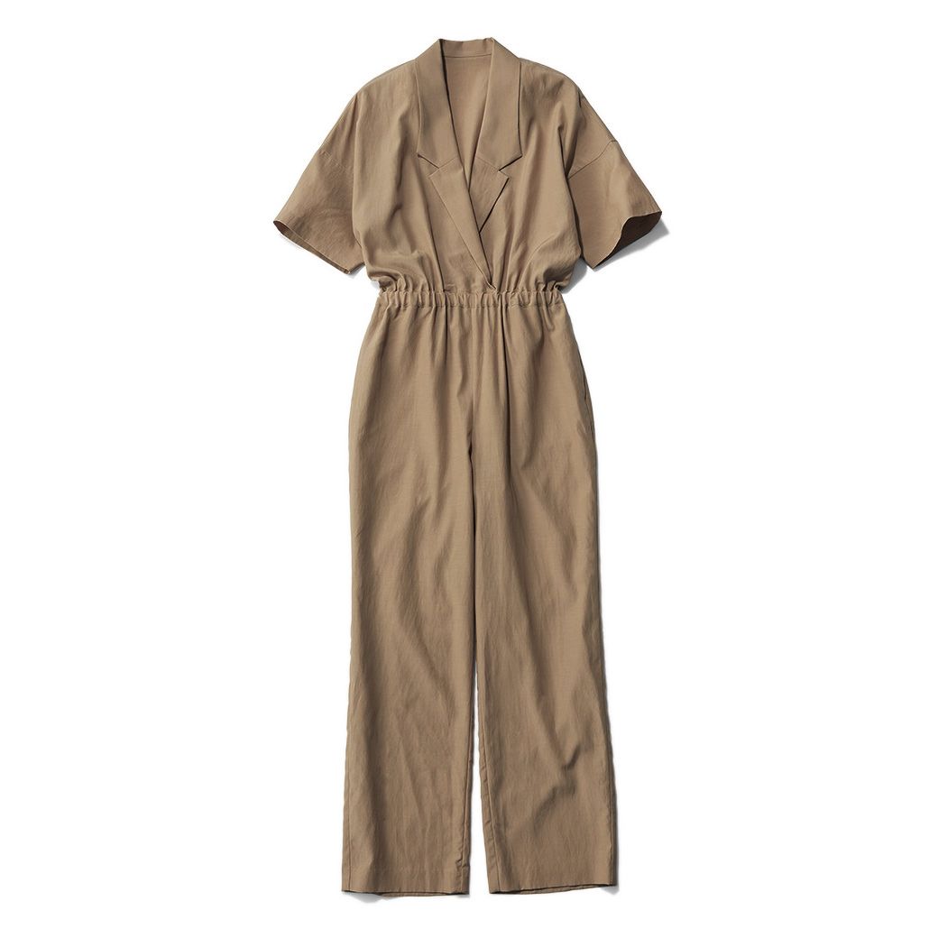 Whim Gazette(ウィム ガゼット)/【Marisol別注】開襟シャツ風オールインワン