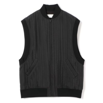 PLAIN PEOPLE プレインピープル ベスト 9(F) 黒 【古着】【中古