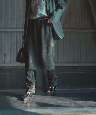 集英社HAPPY PLUS STOREmarjour（マージュール）/RIB SKIRT LEGGINGS